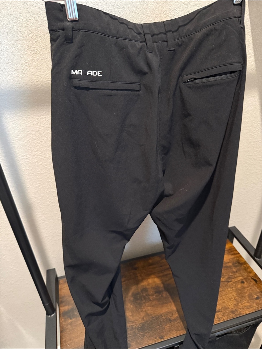 Macade Women's Black Performance Ankle Pants View 4
